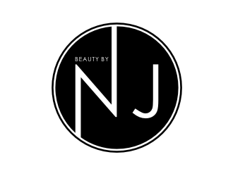 BEAUTY BY NJ logo design by puthreeone