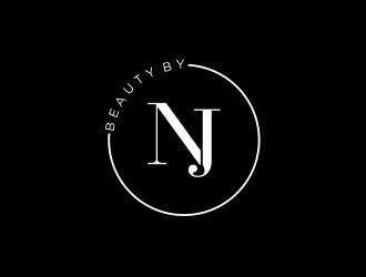 BEAUTY BY NJ logo design by afra_art