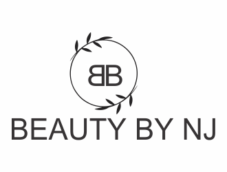 BEAUTY BY NJ logo design by tukang ngopi