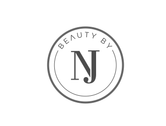BEAUTY BY NJ logo design by Louseven