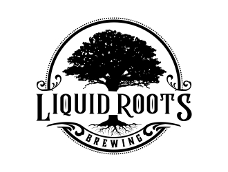 Liquid Roots Brewing  logo design by rizuki