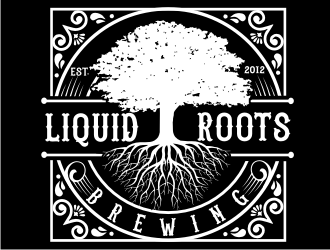 Liquid Roots Brewing  logo design by coco