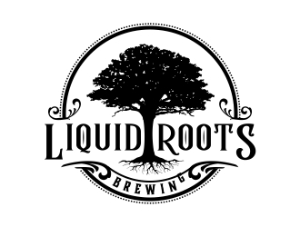 Liquid Roots Brewing  logo design by rizuki