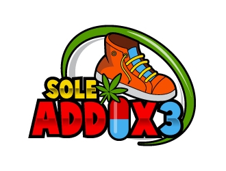 Sole Addix3 logo design by uttam