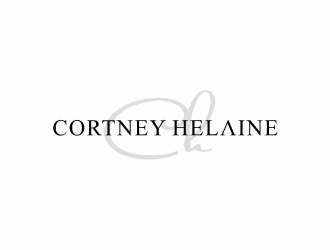 Cortney Helaine  logo design by Lafayate