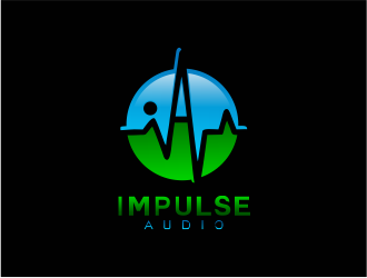 Impulse Audio logo design by up2date