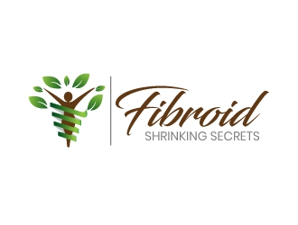 Fibroid Shrinking Secrets Logo Design