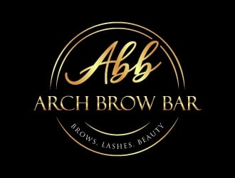Arch Brow Bar Logo Design