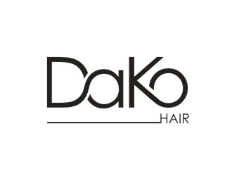 DaKo Hair logo design by maspion