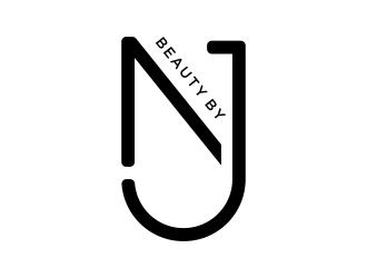 BEAUTY BY NJ logo design by Mahrein
