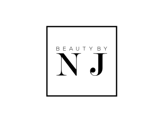 BEAUTY BY NJ logo design by asyqh