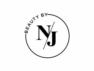 BEAUTY BY NJ logo design by christabel