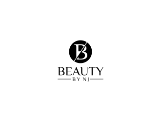 BEAUTY BY NJ logo design by RIANW