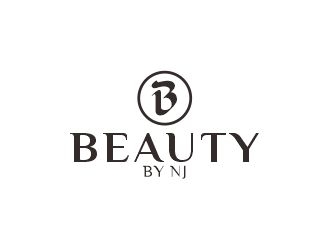 BEAUTY BY NJ logo design by Ulid