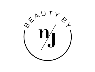 BEAUTY BY NJ logo design by puthreeone