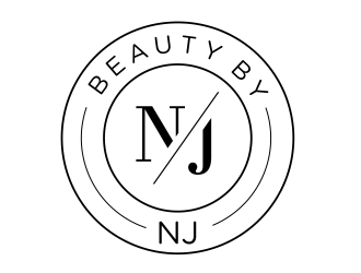 BEAUTY BY NJ logo design by aura