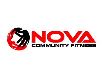 NOVA Community Fitness logo design by KDesigns