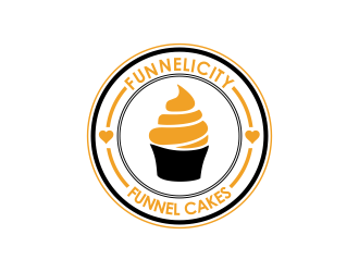 Funnelicity logo design by giphone