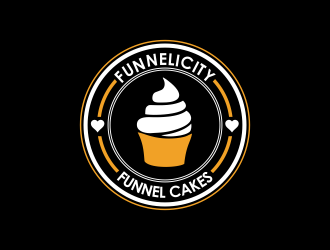 Funnelicity logo design by giphone