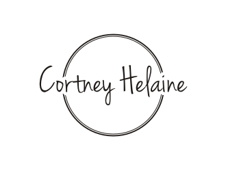 Cortney Helaine  logo design by blessings