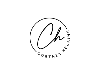 Cortney Helaine  logo design by HeGel