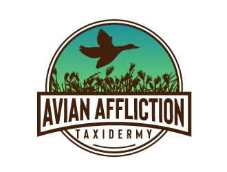 Avian Affliction Taxidermy logo design by AamirKhan