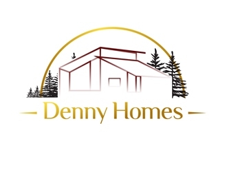 Denny Homes logo design by dennnik