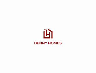 Denny Homes logo design by nangrus