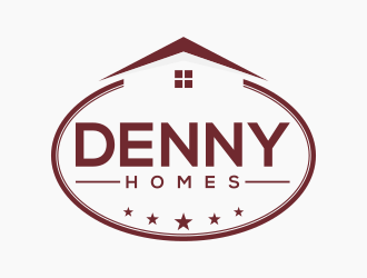 Denny Homes logo design by zoominten