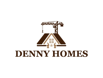 Denny Homes logo design by kasperdz