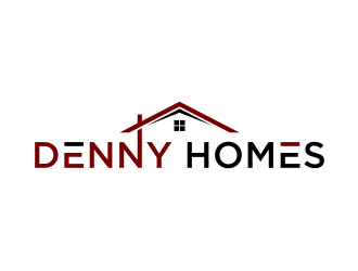 Denny Homes logo design by puthreeone