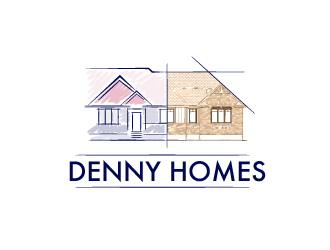 Denny Homes logo design by PRN123