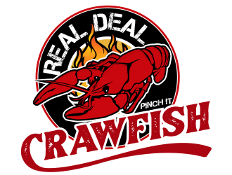 Real Deal Crawfish logo design by scriotx