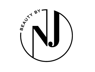 BEAUTY BY NJ logo design by Aslam