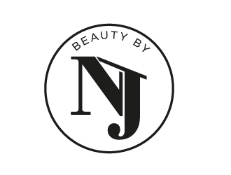BEAUTY BY NJ logo design by Aslam