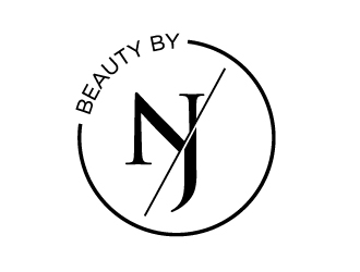 BEAUTY BY NJ logo design by Aslam