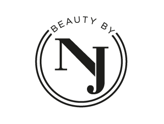 BEAUTY BY NJ logo design by Aslam
