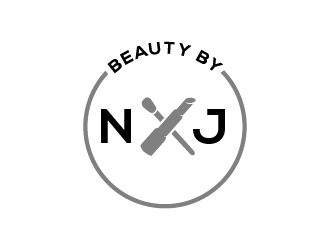 BEAUTY BY NJ logo design by pambudi