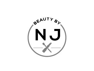 BEAUTY BY NJ logo design by pambudi