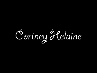 Cortney Helaine  logo design by N3V4