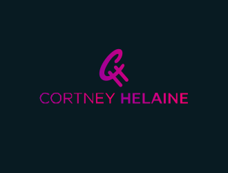 Cortney Helaine  logo design by azizah