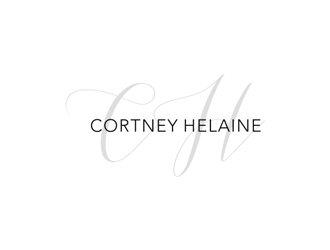 Cortney Helaine  logo design by Abril