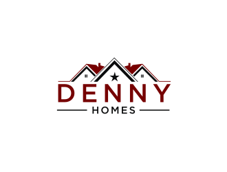 Denny Homes logo design by clayjensen