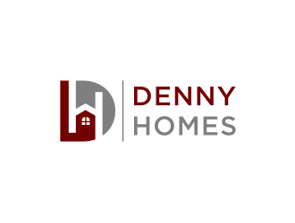 Denny Homes logo design by Sheilla