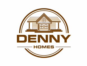 Denny Homes logo design by Girly