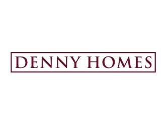Denny Homes logo design by sabyan