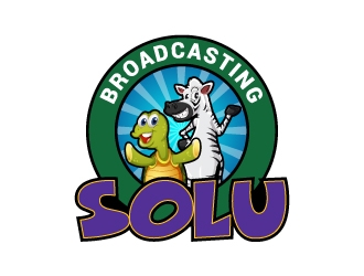 SoLu Broadcasting logo design by kasperdz