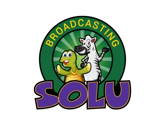 SoLu Broadcasting logo design by kasperdz