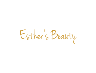 Esther’s Beauty  logo design by Diancox