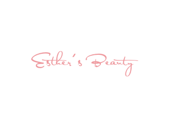 Esther’s Beauty  logo design by Diancox